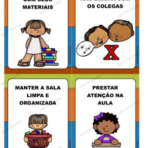 Fixas / Cards Combinados Ensino Fundamental