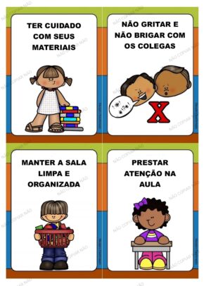 Fixas / Cards Combinados Ensino Fundamental